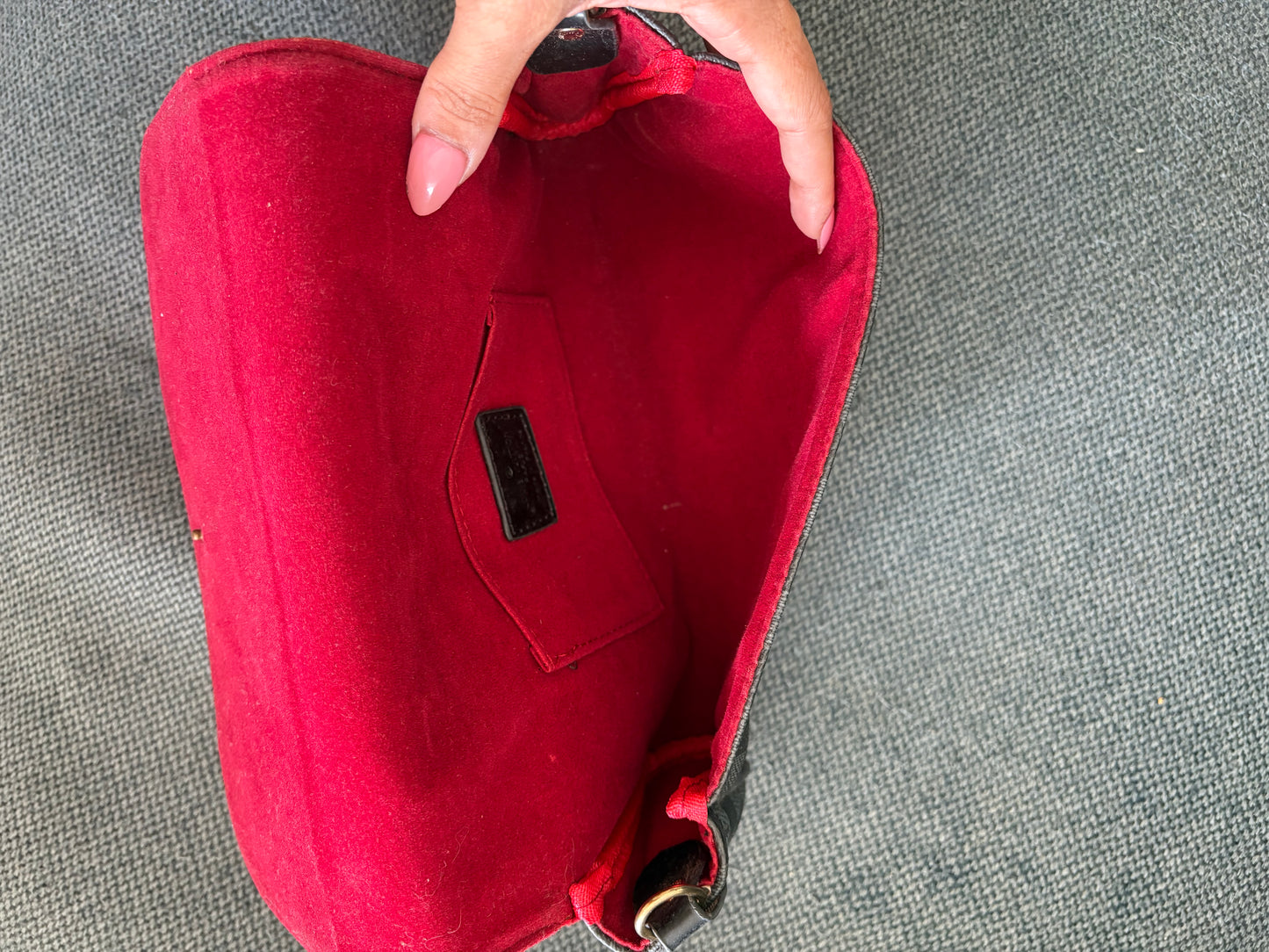 Pochette Louis Vuitton Eva Damier Ebène