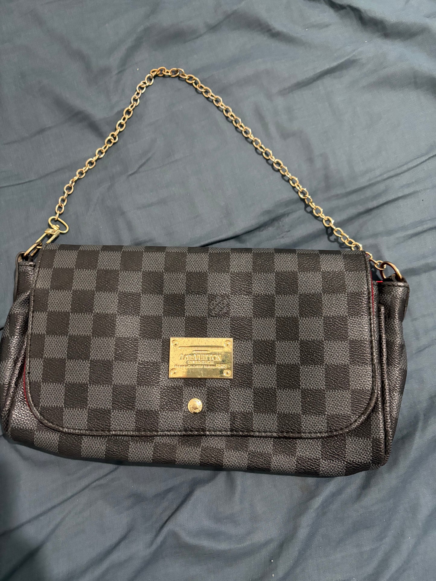 Pochette Louis Vuitton Eva Damier Ebène