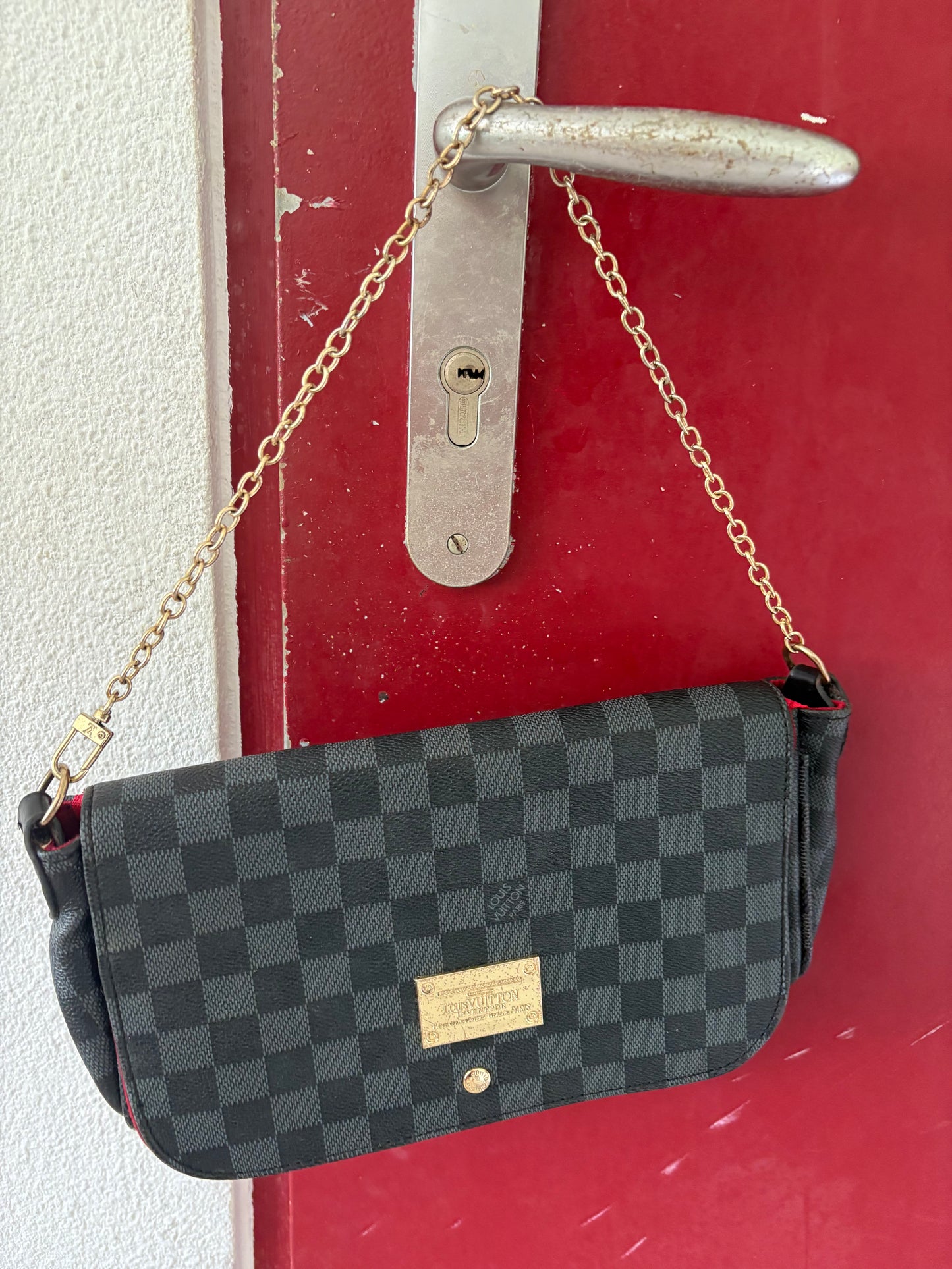 Pochette Louis Vuitton Eva Damier Ebène